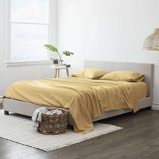 Casual Comfort™ Premium Ultra Soft Microfiber Wrinkle Free 4 Piece Sheet Set or 2 Piece Pillowcases