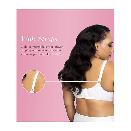 Exquisite Form Fully Full Coverage Unlined Wireless Full Coverage Bra 5100535