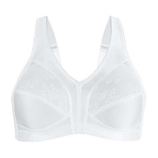 Exquisite Form® Women's FULLY Slimming Wireless Full-Coverage Bra with Back Closure & Lace- 5100548