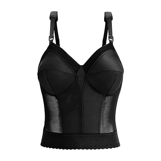 Exquisite Form® Fully Back Close Longline Bra -5107532