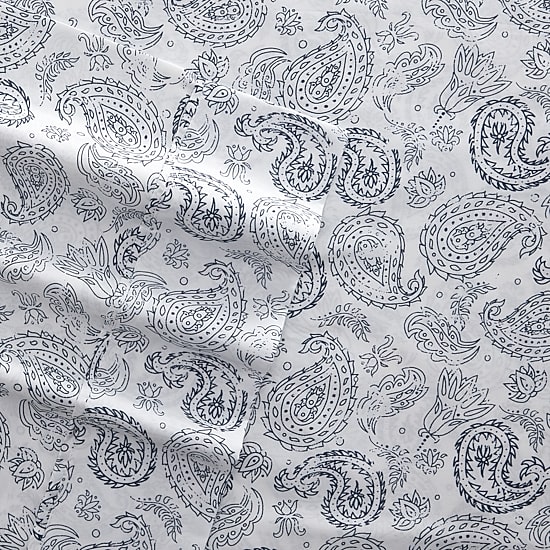 Casual Comfort™ Premium Ultra Soft Coarse Paisley Pattern Sheet Set
