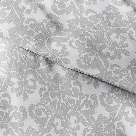 Casual Comfort Soft Damask Pattern Oversized Duvet Cover Set