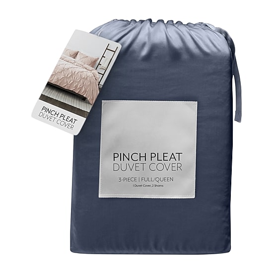 Casual Comfort Pinch Pleat Duvet Cover Set