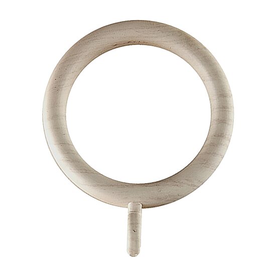 Rod Desyne 1-3/8in Plastic Faux Wood 10-pc. Curtain Rings