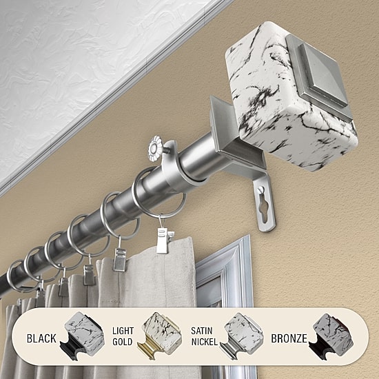 Rod Desyne Willis 1 IN Adjustable Curtain Rod
