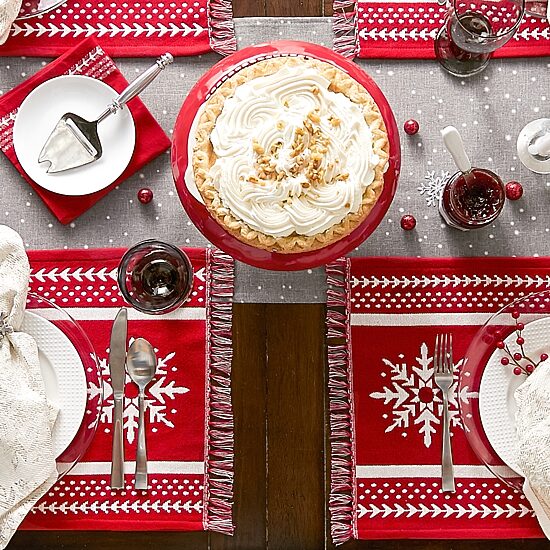 Design Imports Nordic Snowflake 4-pc. Placemat