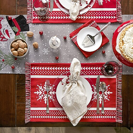 Design Imports Nordic Snowflake 4-pc. Placemat