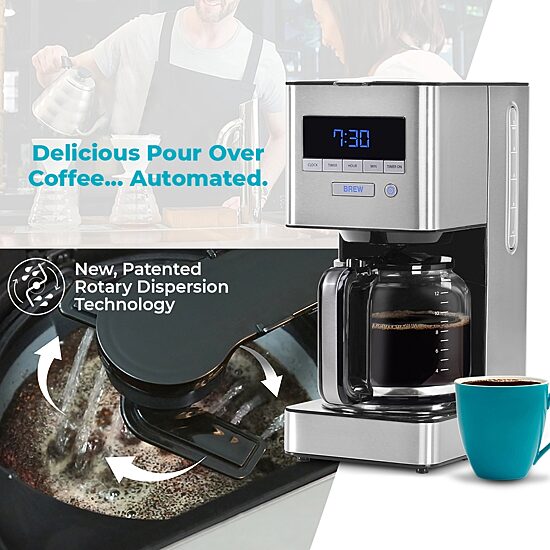 Vinci Rdt Spinning Sprayhead Coffee Maker