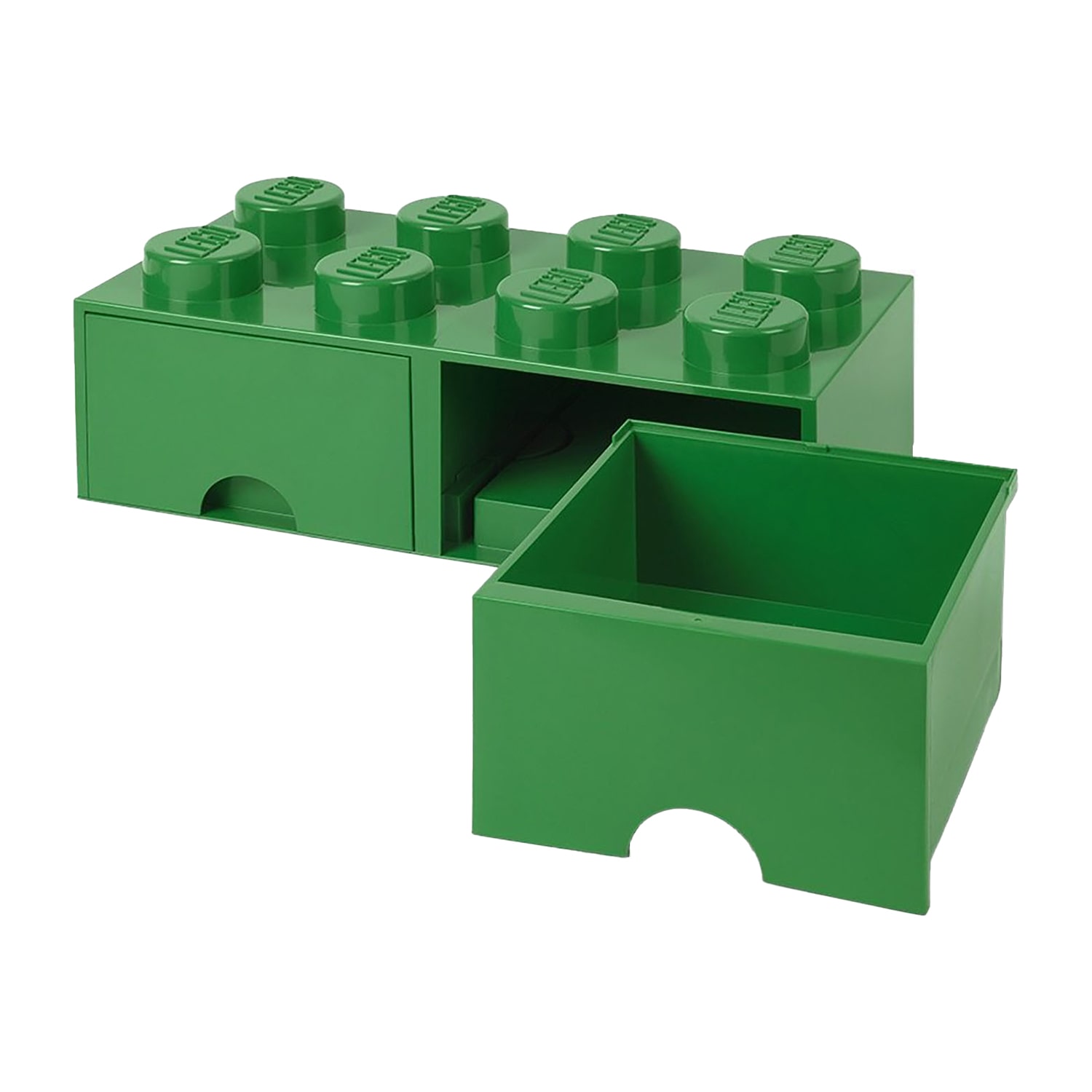 LEGO® Storage Brick Drawer 8 Dark Green Toy Box