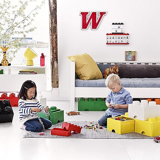 LEGO® Storage Brick Drawer 8 Dark Green Toy Box