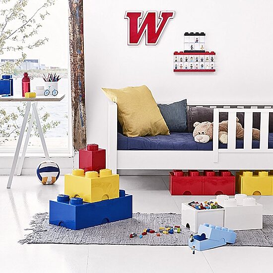 LEGO® Storage Brick Drawer 8 Bright Blue Toy Box