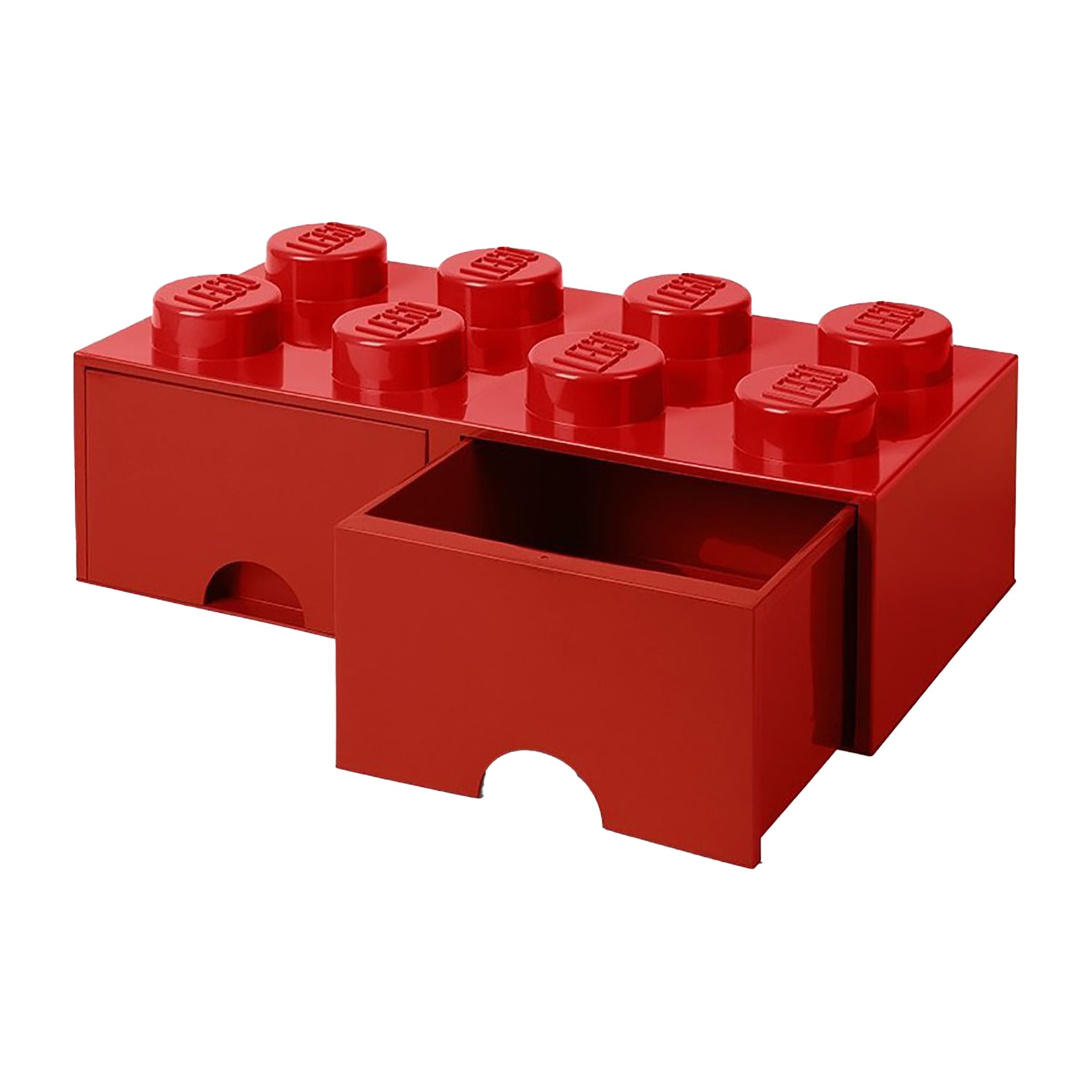 LEGO® Storage Brick Drawer 8 Bright Red Toy Box