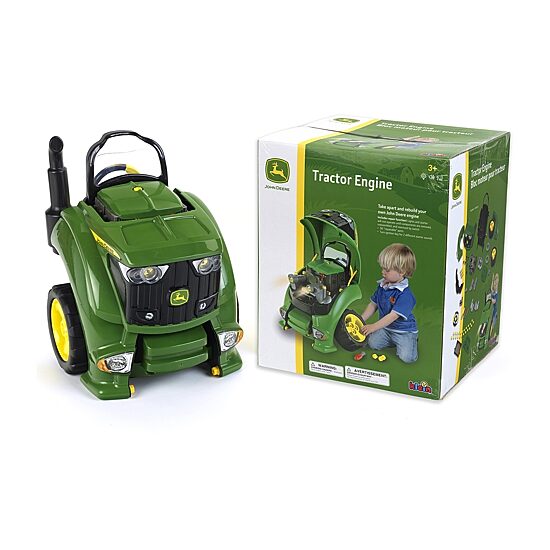 John Deere Tractor Engine - Kids Pretend Play Auto Toys Take Apart & Rebuild Engine