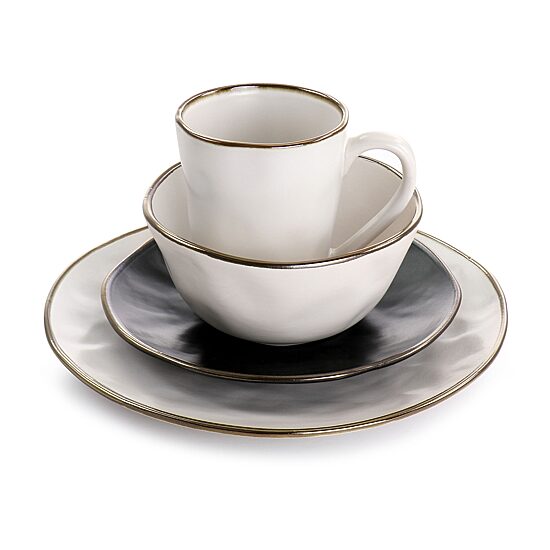 Elama Roman 16-pc. Stoneware Dinnerware Set