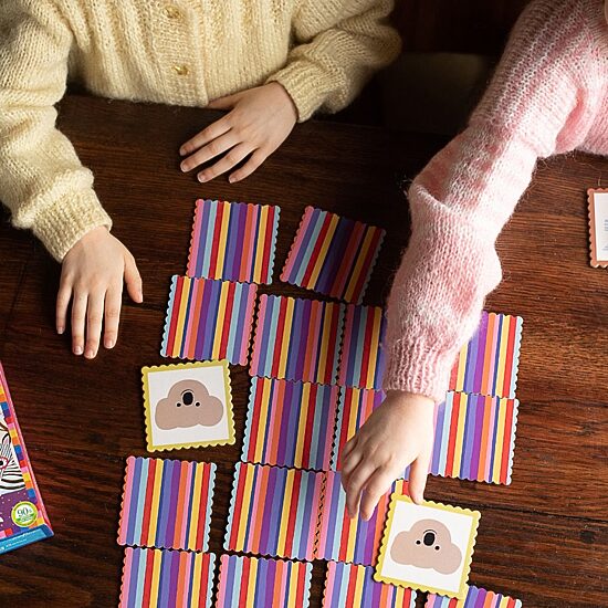 Eeboo Pre-School Animal Memory And Matching Game Brain Game