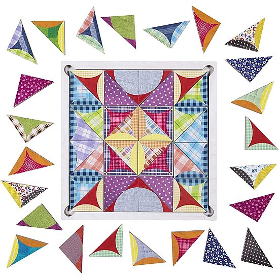 Eeboo: Patchwork Pattern Tiles