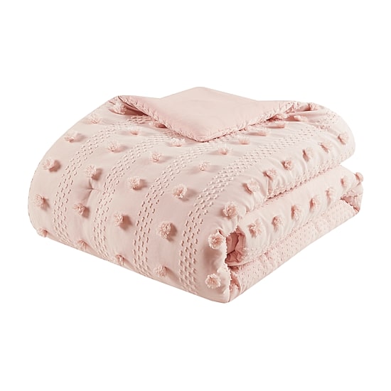Intelligent Design Vera Clip Jacquard Comforter Set With Sham