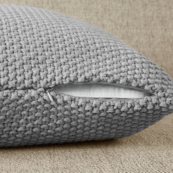 INK+IVY Bree Knit Euro Pillow Cover