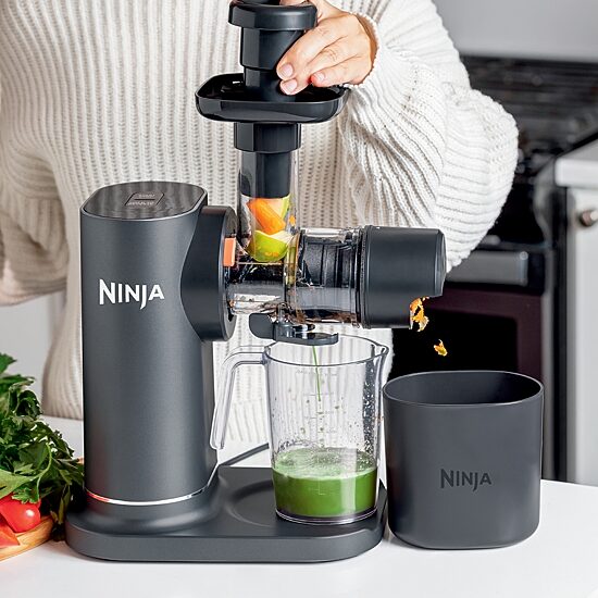 Ninja Neverclog Cold Press Juicer JC151, Color: Charcoal - JCPenney