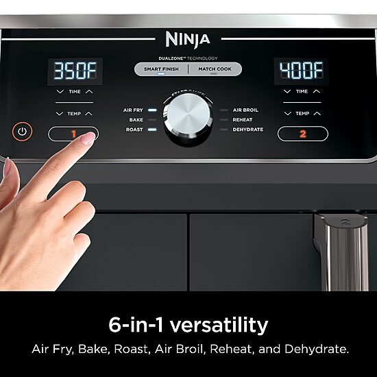 Ninja Foodi XL 2-Basket Air Fryer