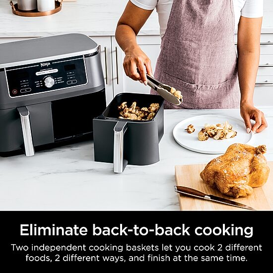 Ninja Foodi XL 2-Basket Air Fryer