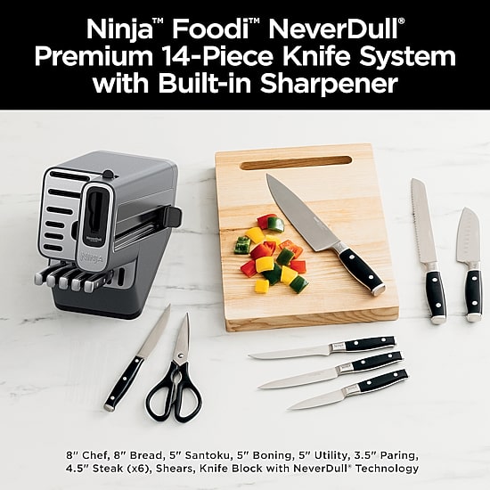 Ninja Foodi Neverdull 14-pc. Knife Block Set