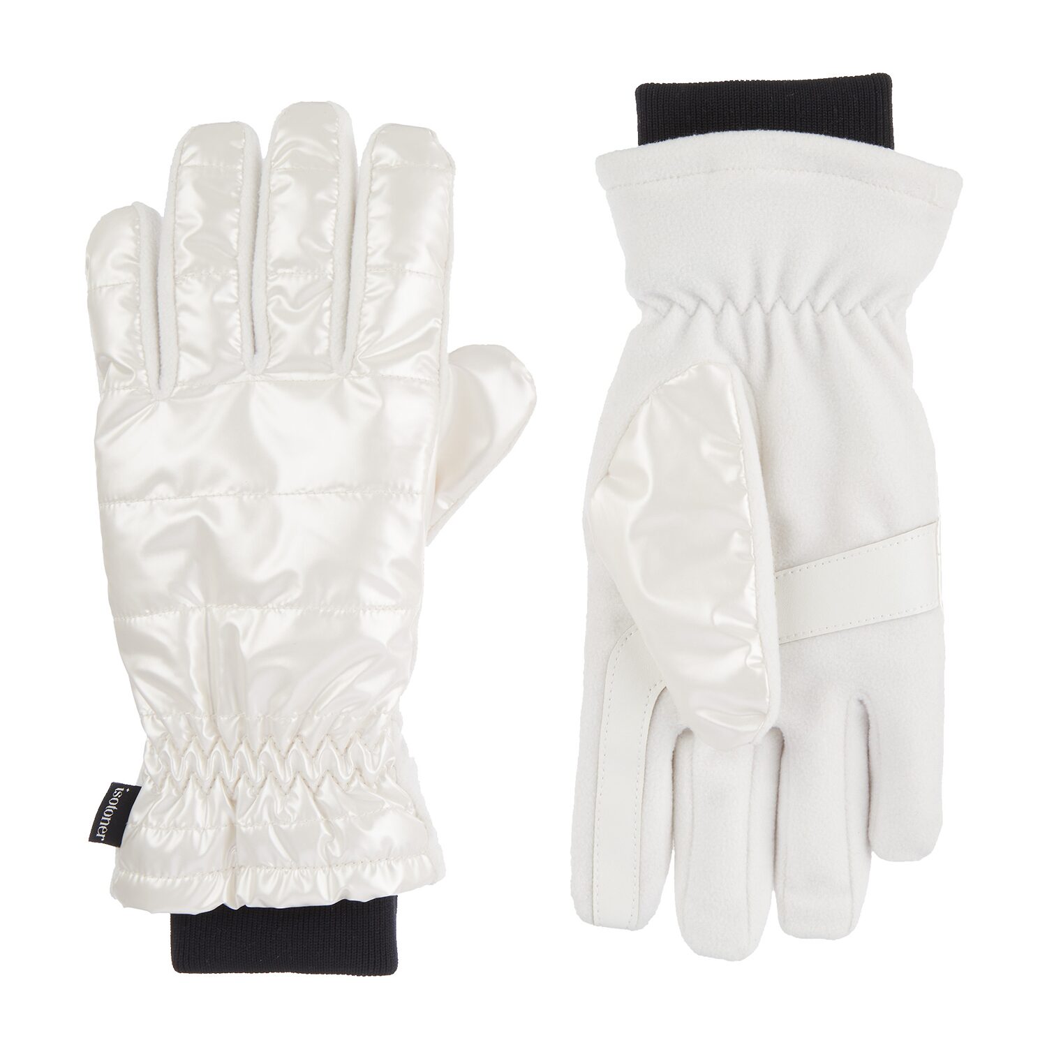 Isotoner Iridescent Sleekheat Touch Screen Enabled Gloves