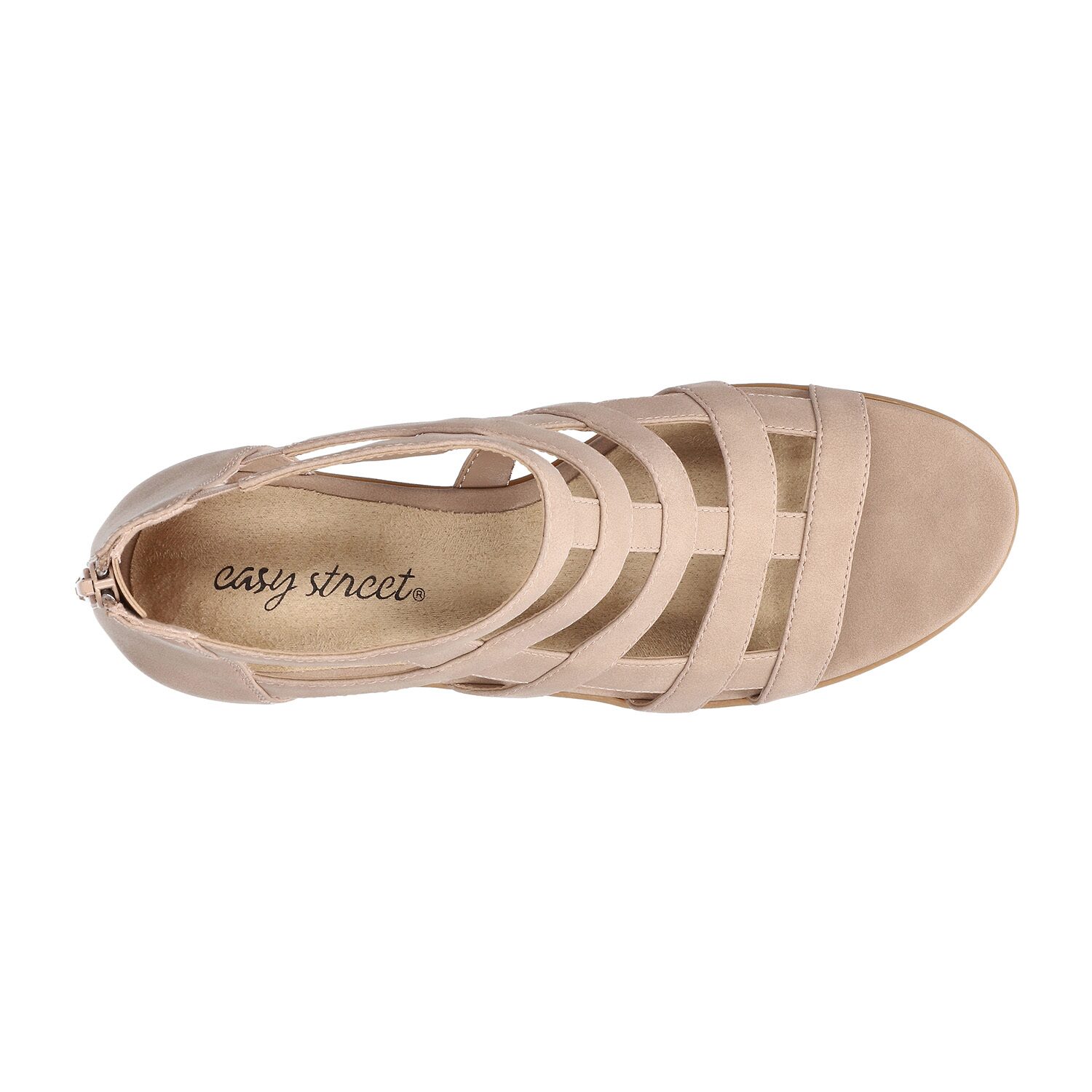 Easy Street Womens Marg Heeled Sandals