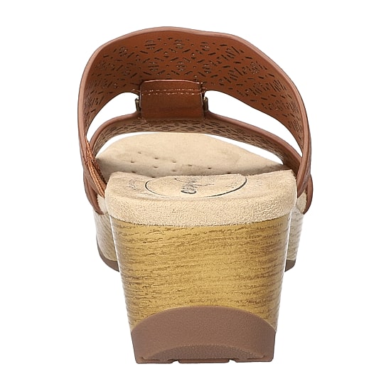 Easy Works By Easy Street Womens Rin Wedge Sandals