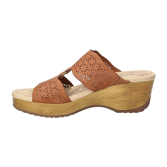 Easy Works By Easy Street Womens Rin Wedge Sandals
