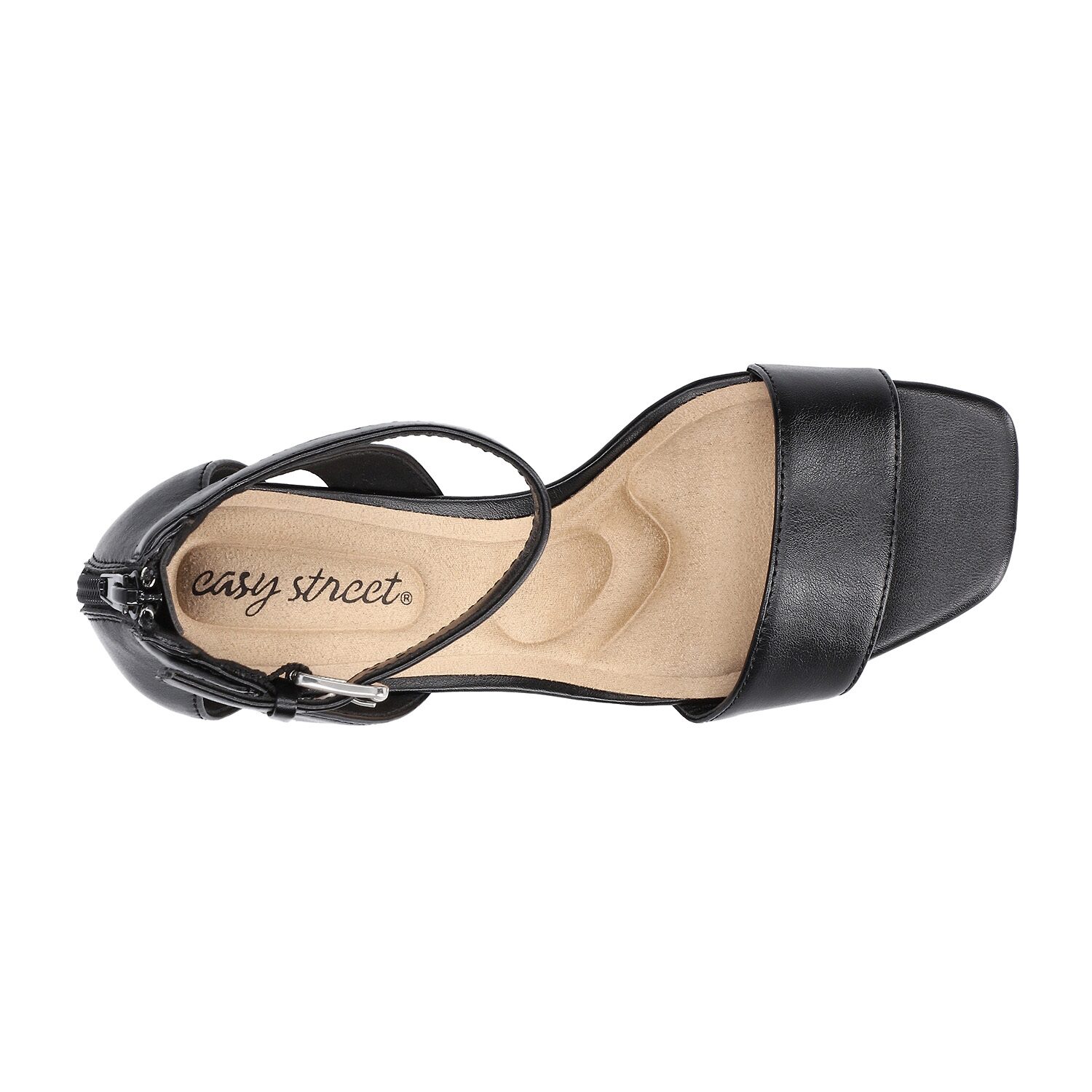 Easy Street Womens Ro Heeled Sandals