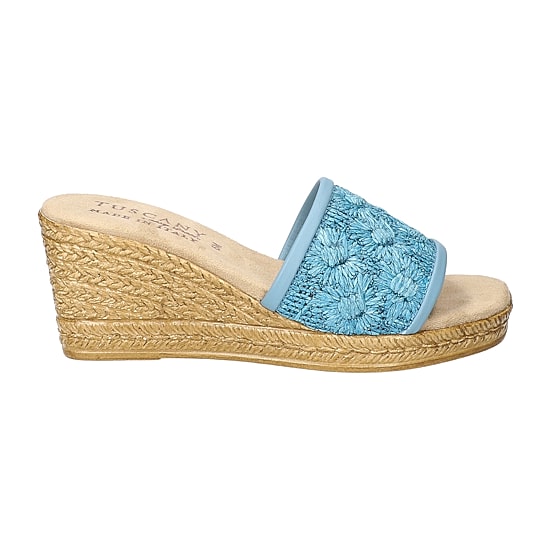 Easy Street Womens Ricci Wedge Sandals