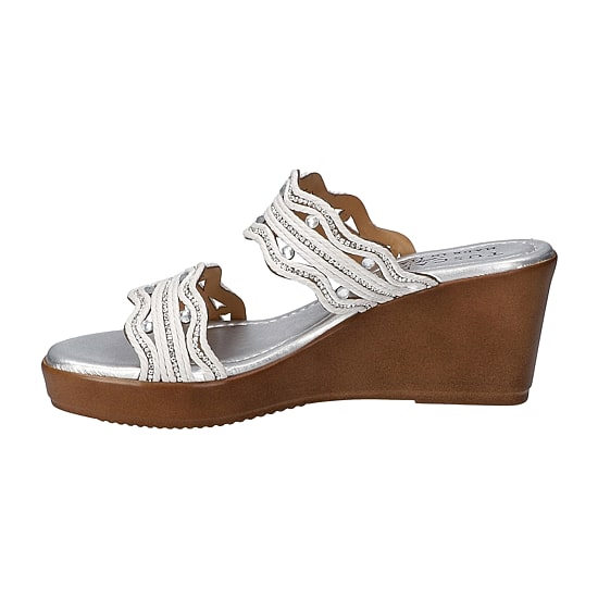 Easy Street Womens Selva Wedge Sandals