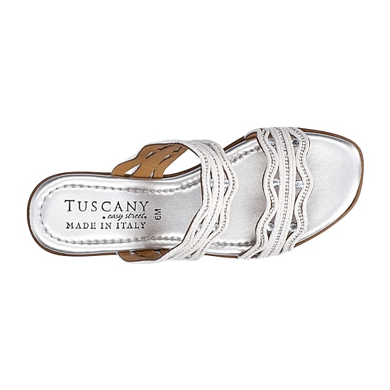 Easy Street Womens Selva Wedge Sandals