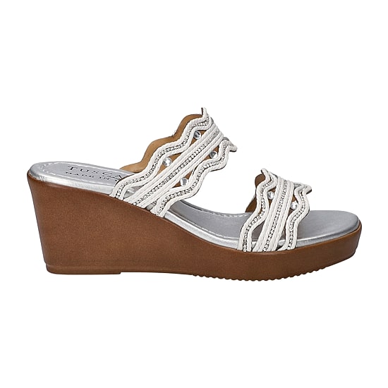 Easy Street Womens Selva Wedge Sandals