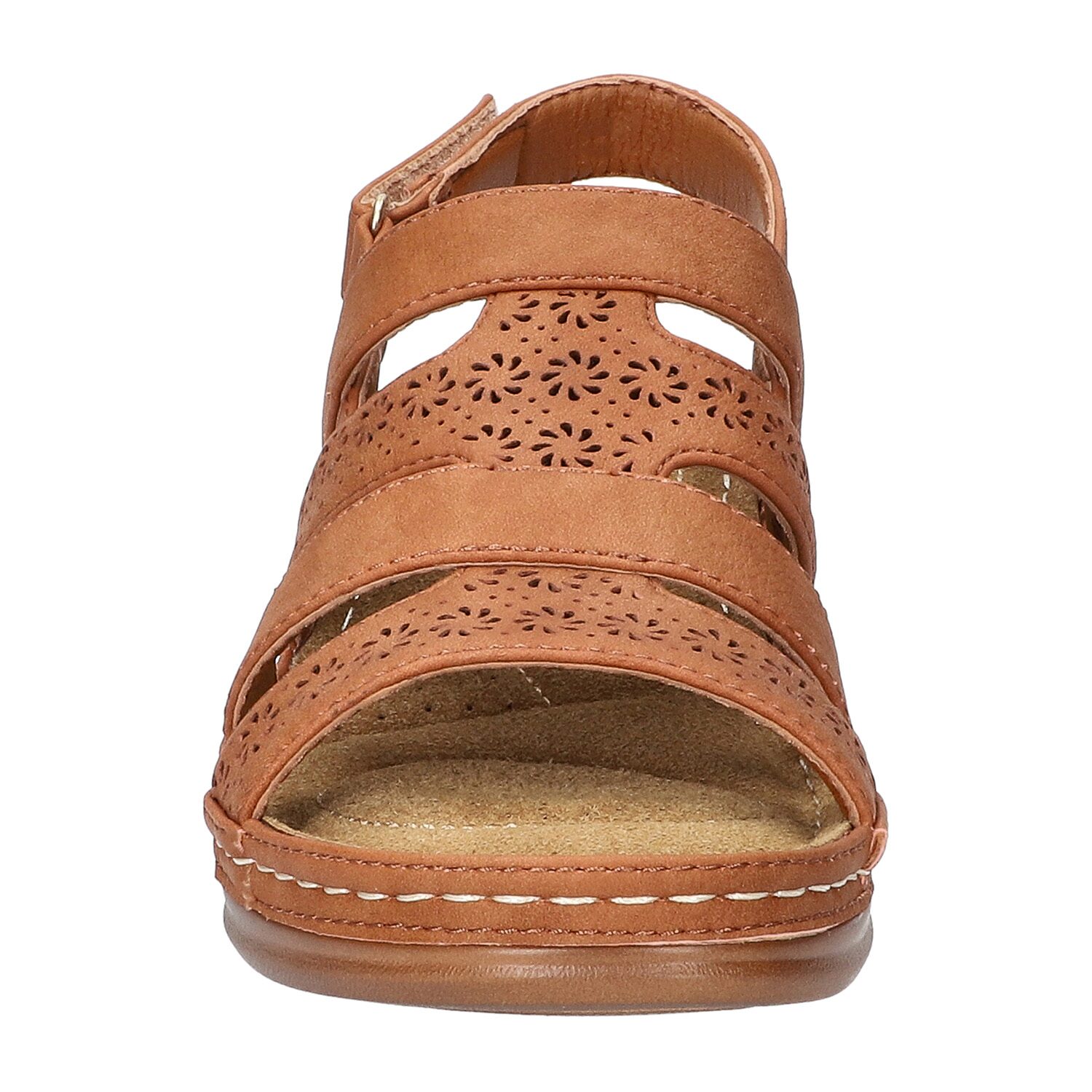 Easy Street Womens Alexi Wedge Sandals