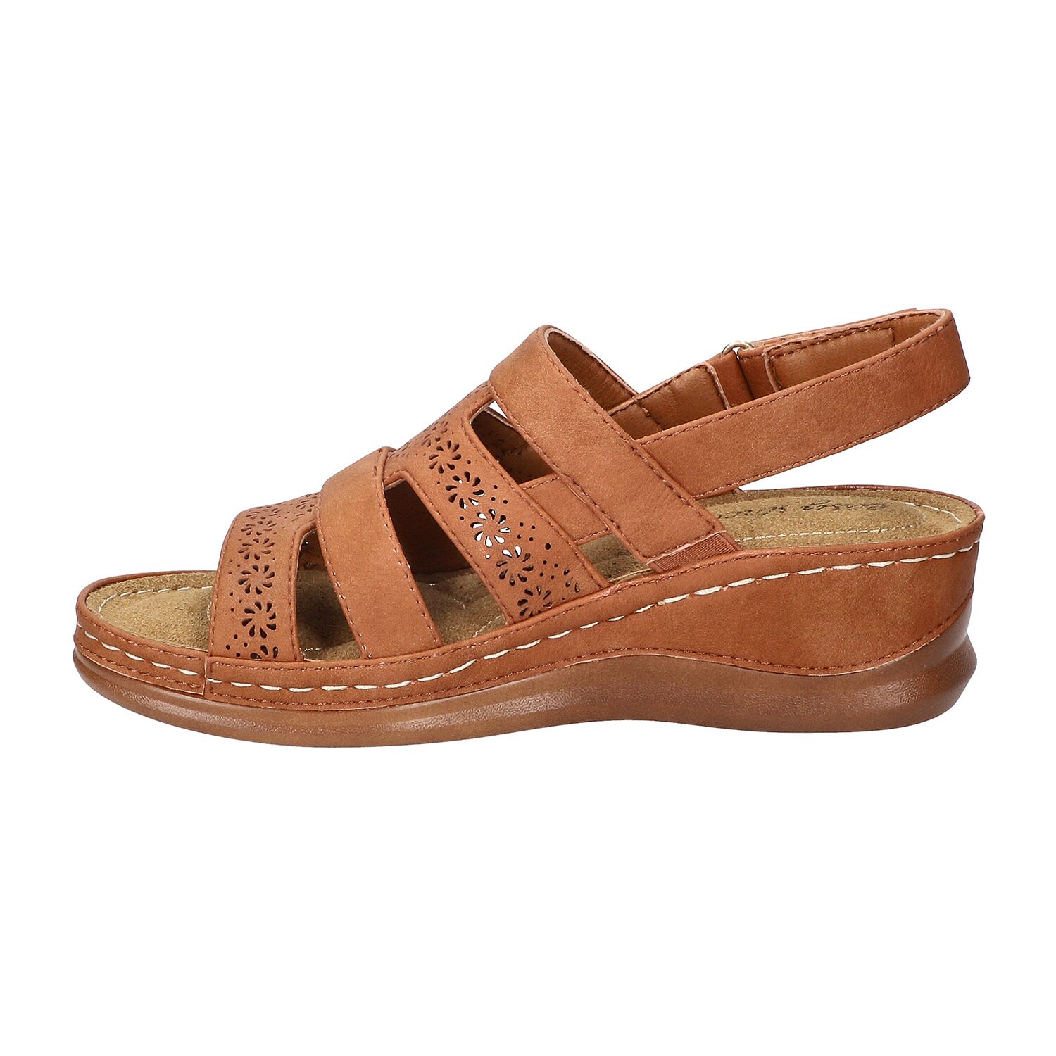 Easy Street Womens Alexi Wedge Sandals