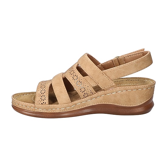 Easy Street Womens Alexi Wedge Sandals