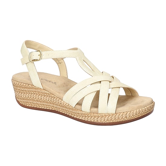 Easy Street Womens Lua Wedge Sandals