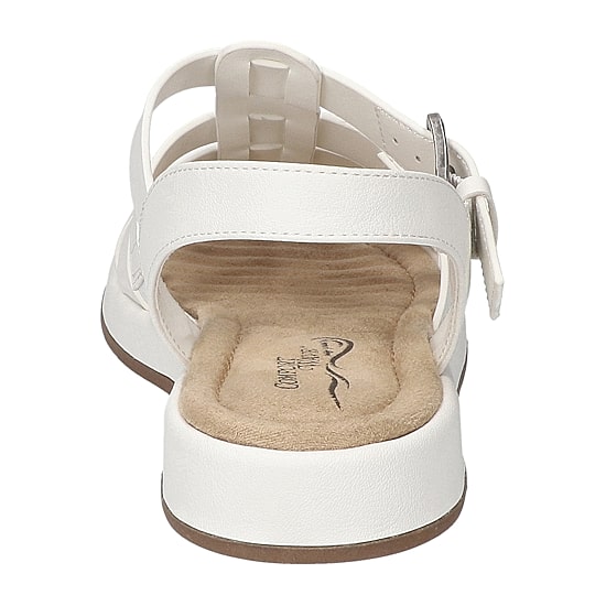 Easy Street Womens Chirp Adjustable Strap Flat Sandals