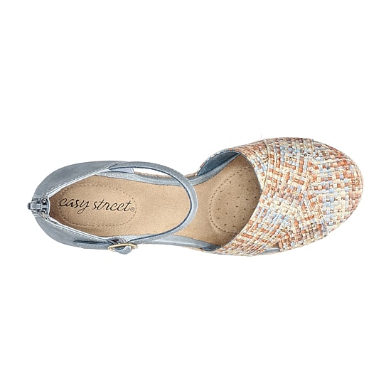 Easy Street Womens Coast Wedge Sandals