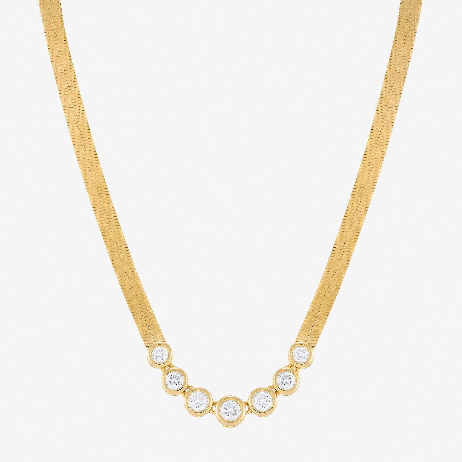 (G-H / Si1-Si2) Womens 1/2 CT. T.W. Lab Grown White Diamond 14K Gold Over Silver Sterling Silver 16 Inch Pendant Necklace