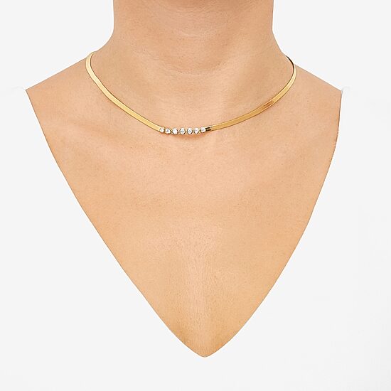 (G-H / Si1-Si2) Womens 1/2 CT. T.W. Lab Grown White Diamond 14K Gold Over Silver Sterling Silver 16 Inch Pendant Necklace