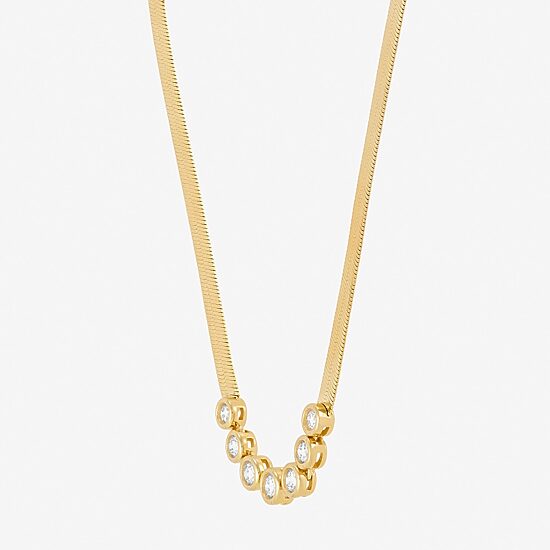 (G-H / Si1-Si2) Womens 1/2 CT. T.W. Lab Grown White Diamond 14K Gold Over Silver Sterling Silver 16 Inch Pendant Necklace