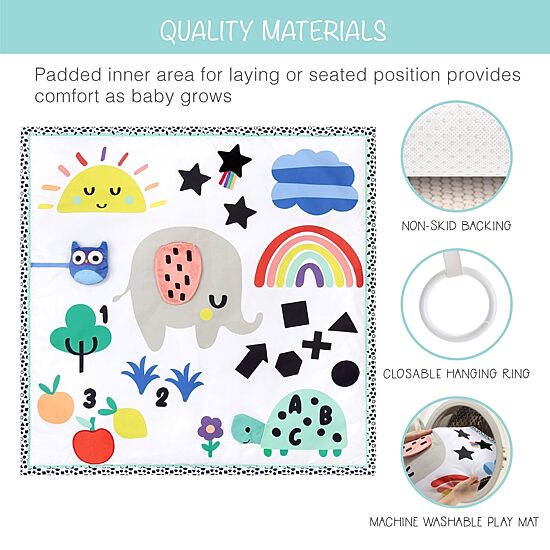 The Peanutshell Montessori Elephant Baby Activity Center