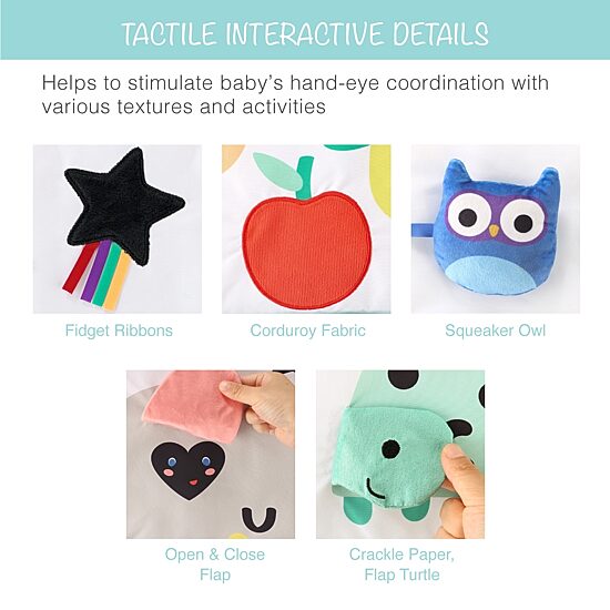 The Peanutshell Montessori Elephant Baby Activity Center