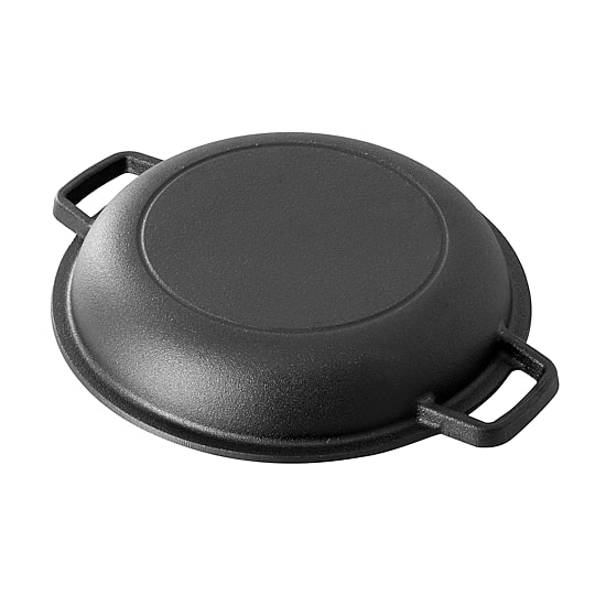 MegaChef Cast Iron 2-In-1 Dutch Oven and Skillet