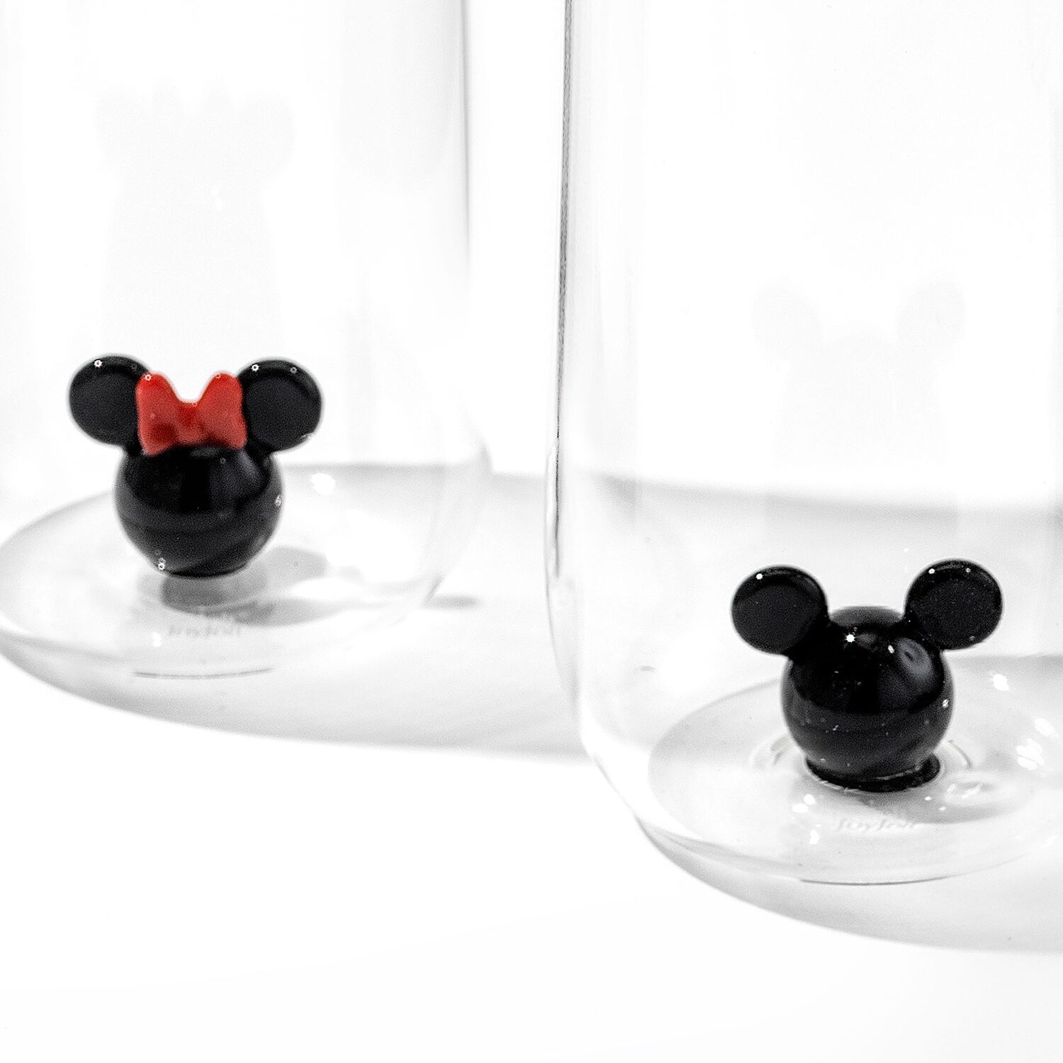 Joyjolt Mickey And Minnie Icon 2-pc. Champagne Flute