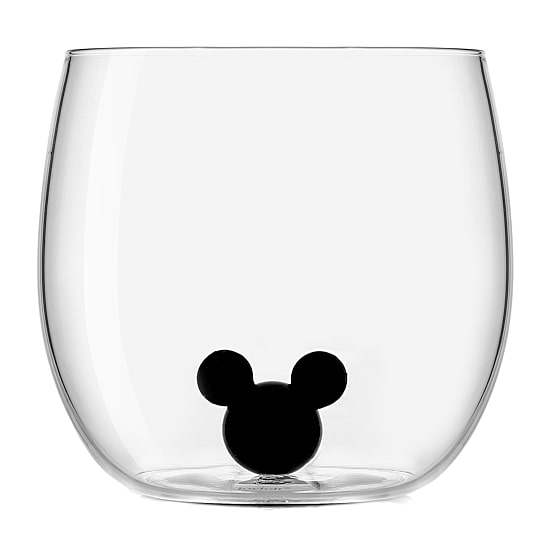 Joyjolt Mickey And Minnie Icon 2-pc. Wine Glass