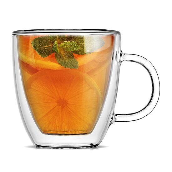 Joyjolt Savor 2-pc. Double Wall Espresso Cup